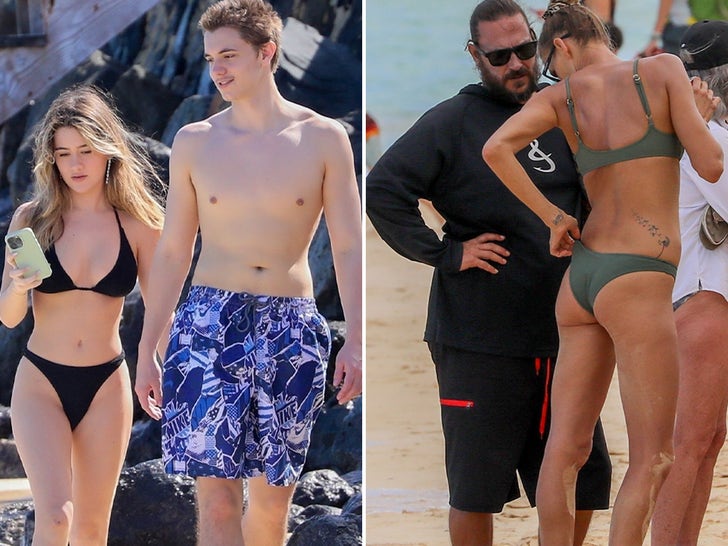 Britney Spears' Son Jayden Federline In Hawaii With His Girlfriend And Kevin Federline