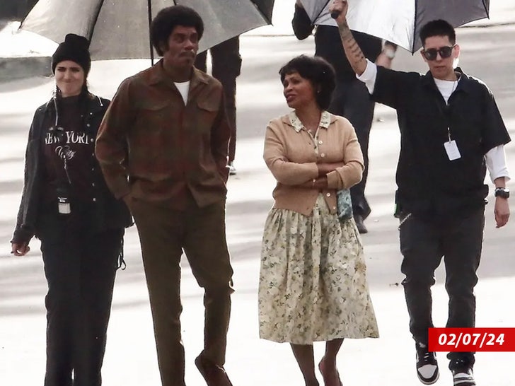 Colman Domingo & Nia Long in Character as Michael Jackson's Parents