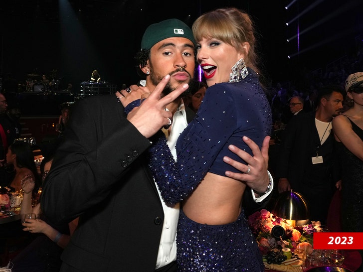 bad bunny taylor swift getty 3