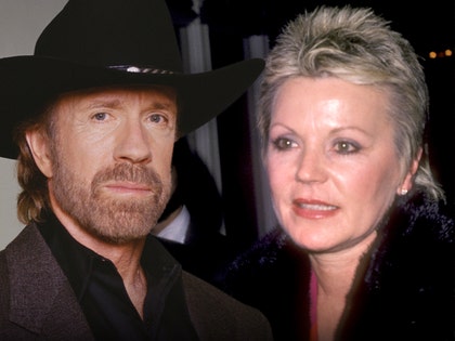 Chuck-Norris-and-Dianne-Holechek-getty-1