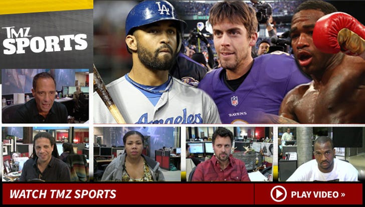 TMZ Sports Matt Kemp Khloe Kardashian -- Bad Idea for :: 1217-tmz-sports-article-launch-1