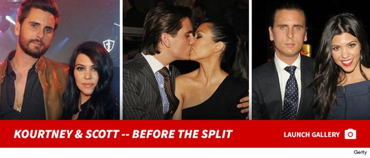 Kourtney Kardashian & Scott Disick -- Before the Split