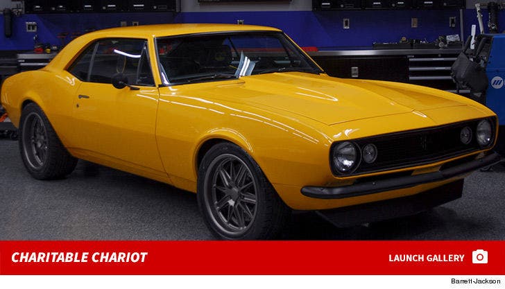 Ray J's Chevy Camaro Auction -- The Charitable Chariot