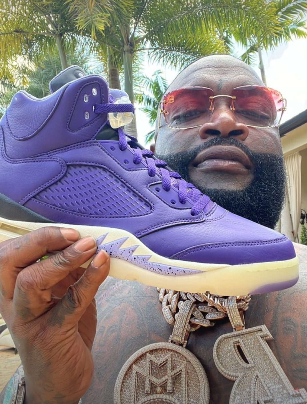 Rick Ross Accepts Hoarding Title After DJ Khaled's Air Jordan Blowout