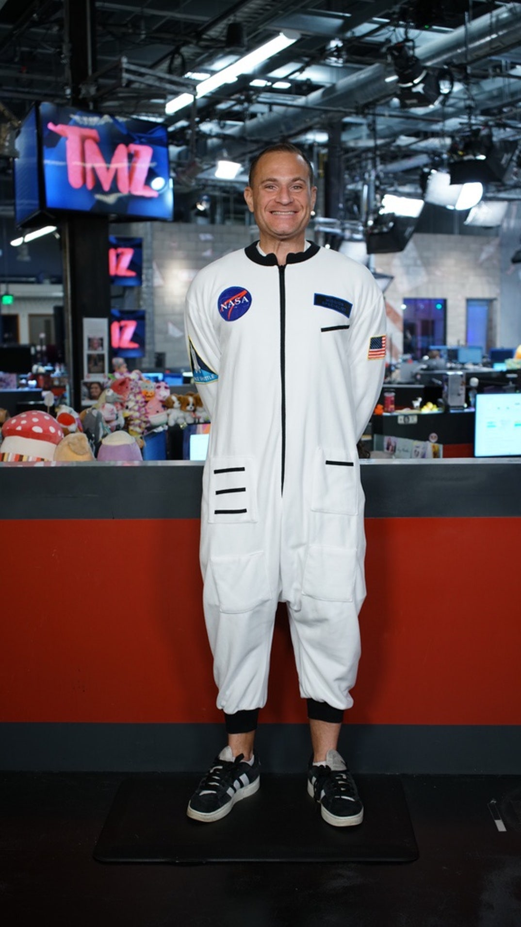 Matt as NASA astronaut