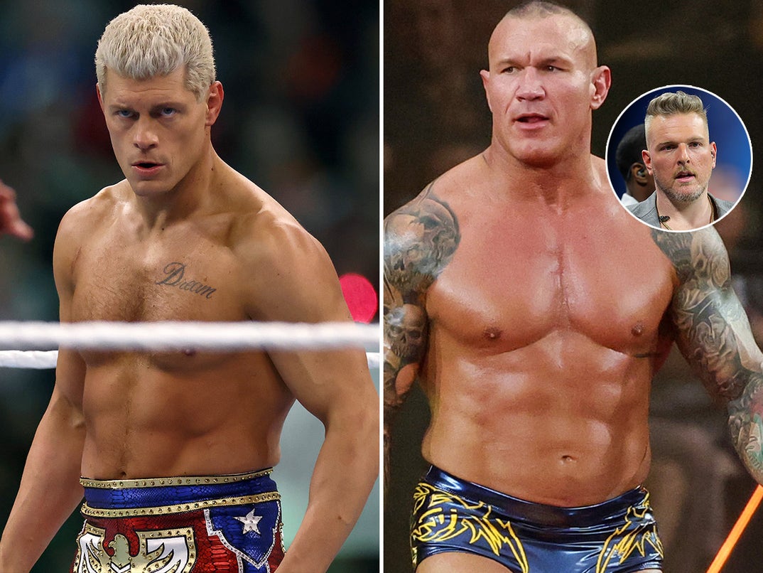 Cody Rhodes vs. Randy Orton (with Pat McAfee)