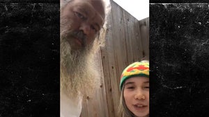Lil Tay Hanging with Legendary Producer Rick Rubin