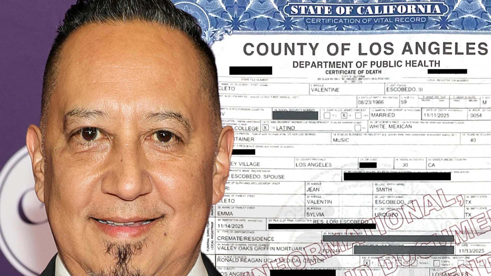 Jimmy Kimmel’s Band Chief Cleto Escobedo III Reason behind Loss of life Launched Jimmy Kimmel’s Band Chief Cleto Escobedo III Reason behind Loss of life Launched