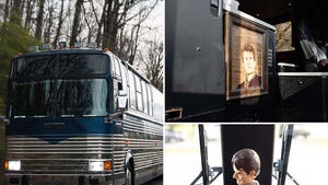 Charlie Sheen tour bus