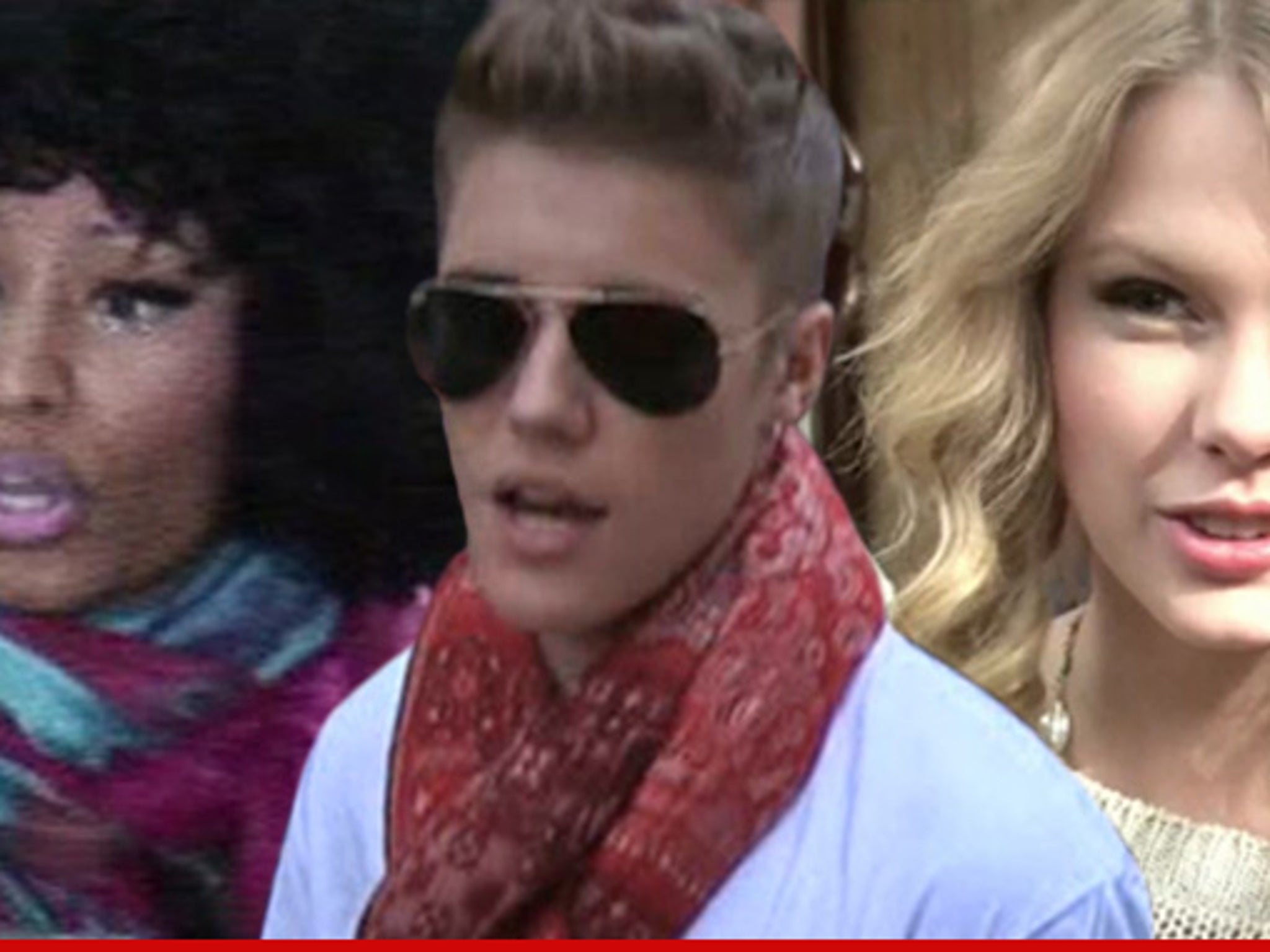 Taylor Swift Embrasse Justin Bieber Sur Les Lèvres
