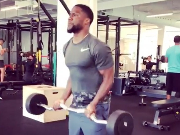 Kevin Hart In The Gym