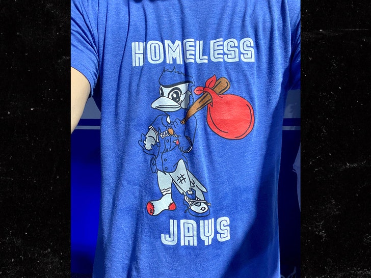 homeless jays shirt