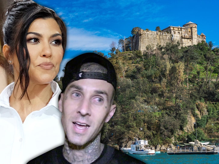 Kourtney Kardashian and Travis Barker Renting Italian Castle for Wedding