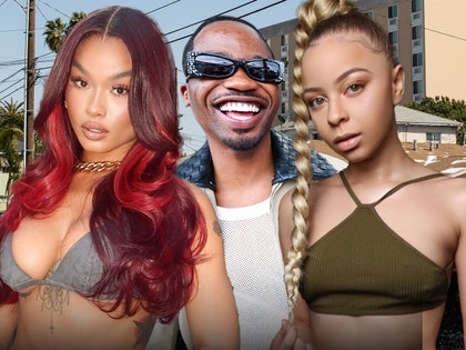 Roddy Ricch Allie Kay India Love getty insta 1