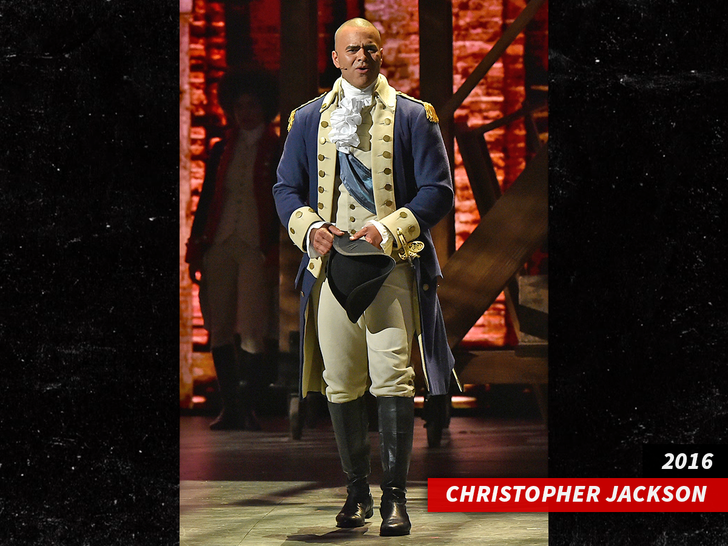 Christopher Jackson hamilton sub getty