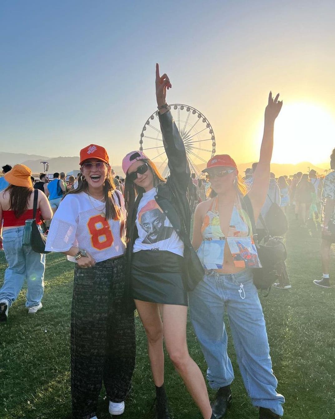 Erica Barstein, Nina Dobrev and Molly Barstein