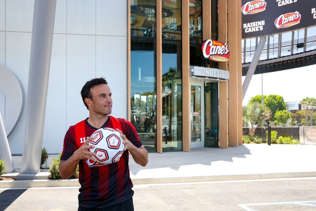Landon Donovan Raising Canes 4