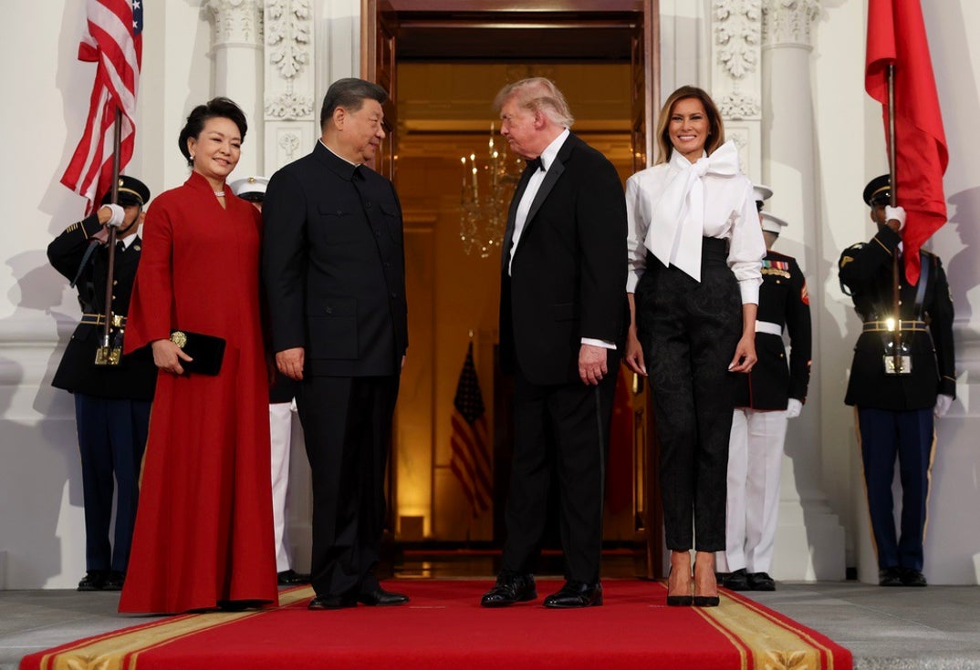Trump Xi Jinping Dinner 3