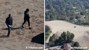 Kim Kardashian and Kanye West -- When Giant Mansions Get Too Damn Small