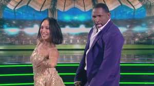 Ray Lewis Quits 'Dancing' Over Injury, Castmate Ally Brooke Sends Love