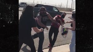 Trump Supporter Throws Punches at Black Lives Matter Protesters