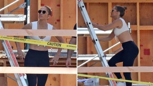 Jennifer Lopez Checks Out Construction of Potential Dream Pad