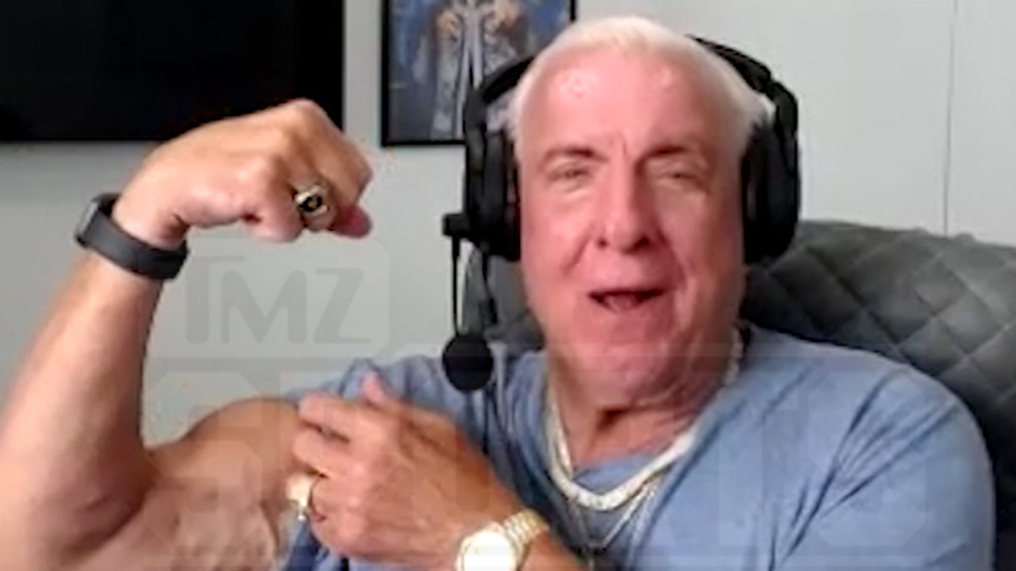 Ric Flair "Drink every night" before last fight, I'm no good sober!