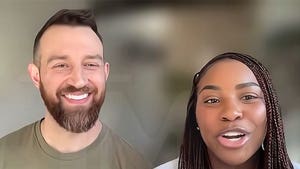 Cameron Hamilton and Lauren Speed