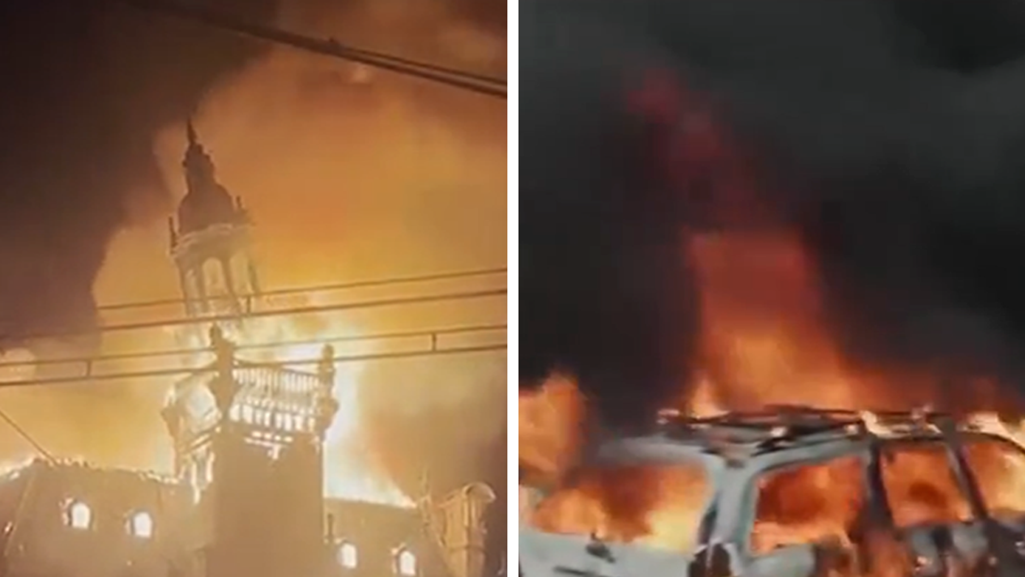 Chaos Erupts in France as Rioters Burn Buildings and Loot Businesses, Trump Reacts