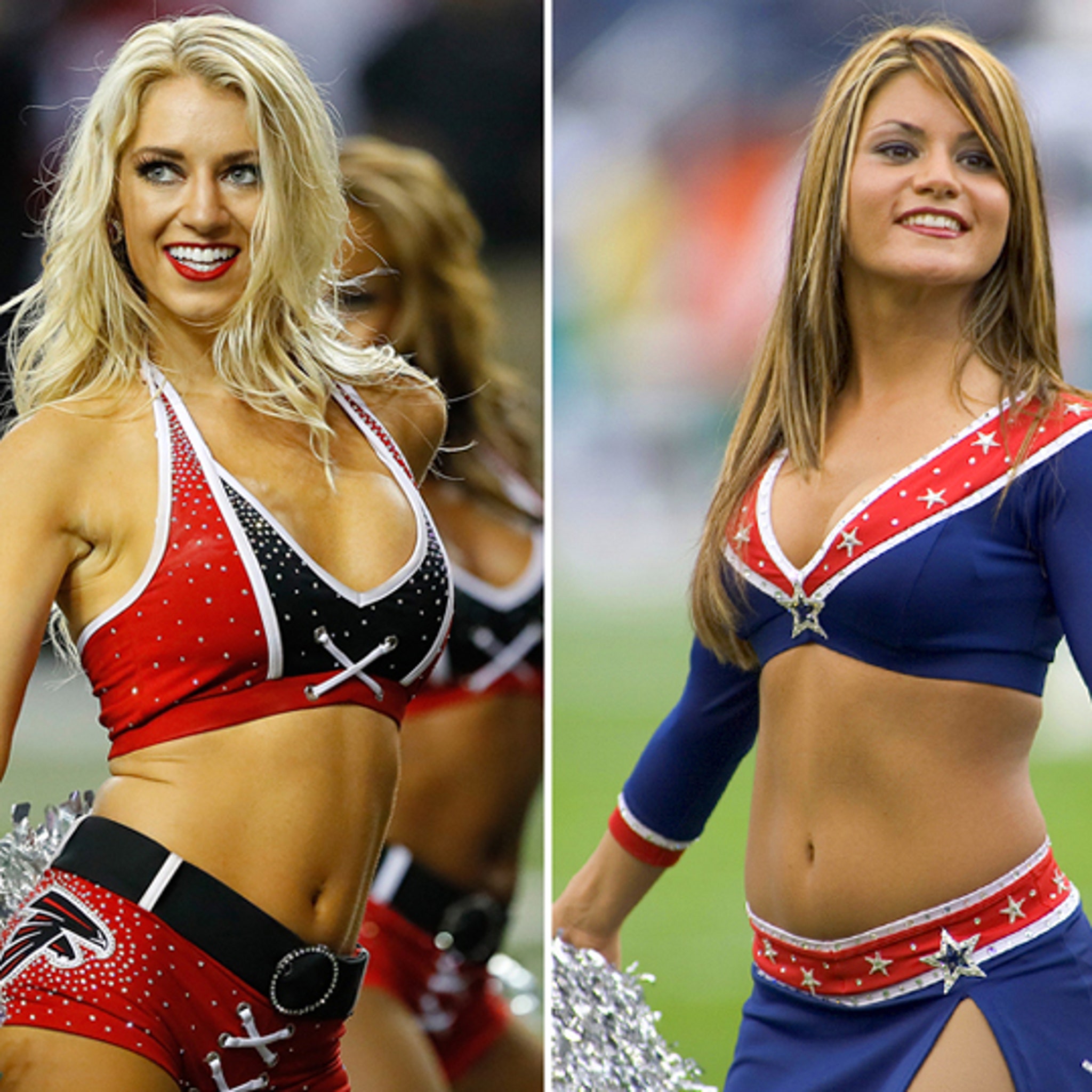 Super Bowl cheerleaders 2017: New England Patriots and Atlanta