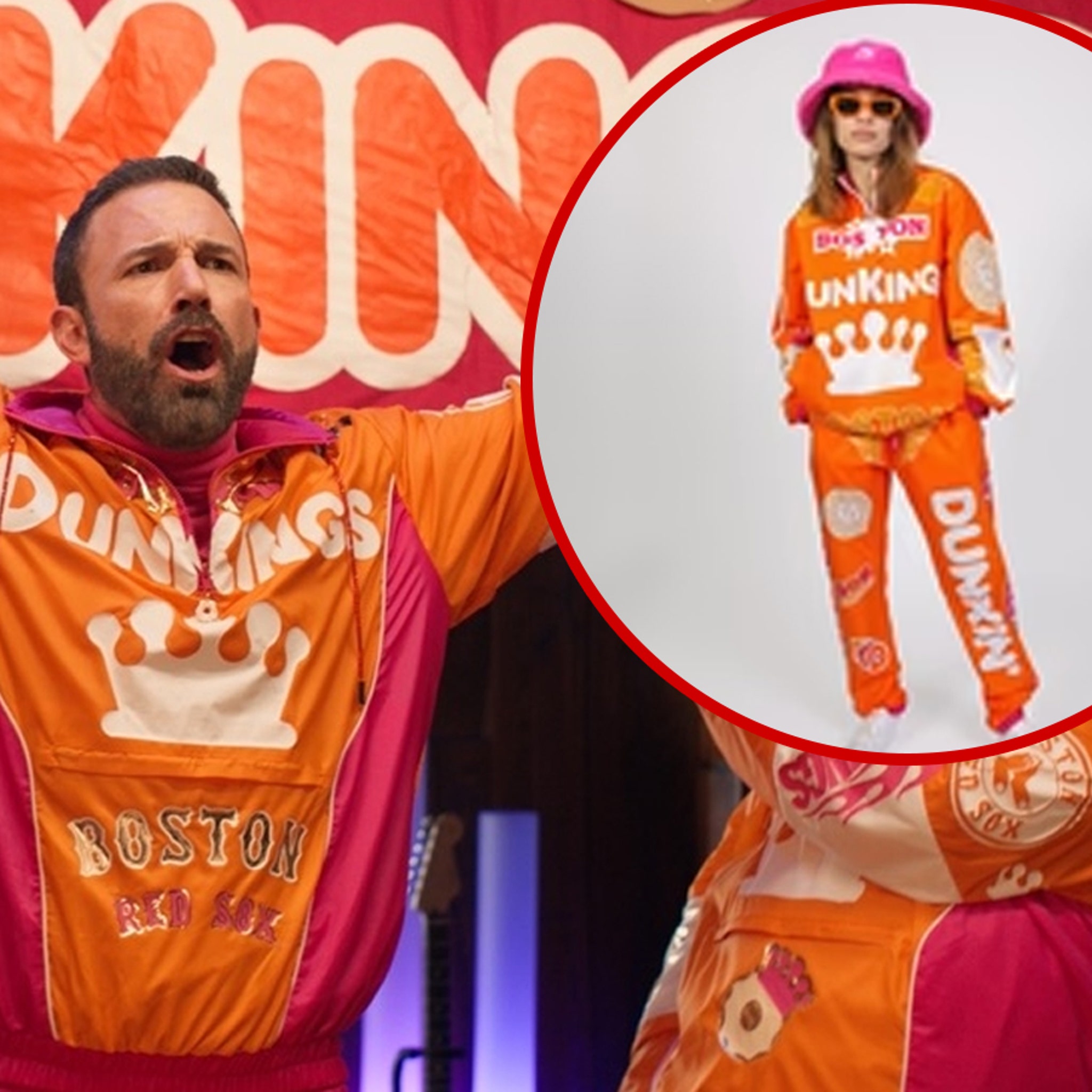 Dunkin' Tracksuits Sold Out In 19 Minutes After Ben Affleck Super Bowl Ad | Dunkings Track Jacket
