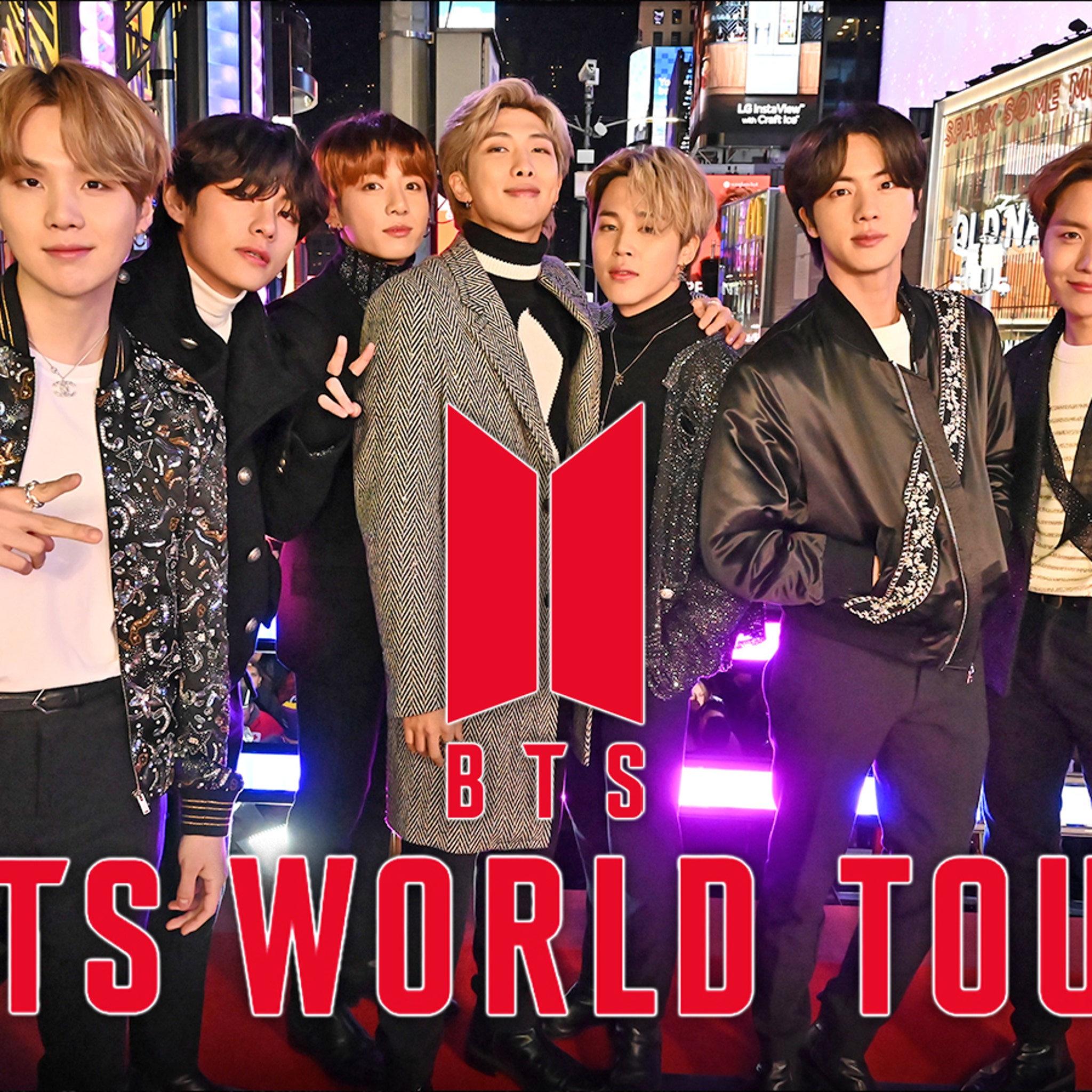 BTS Announces Cities and Dates for World Tour