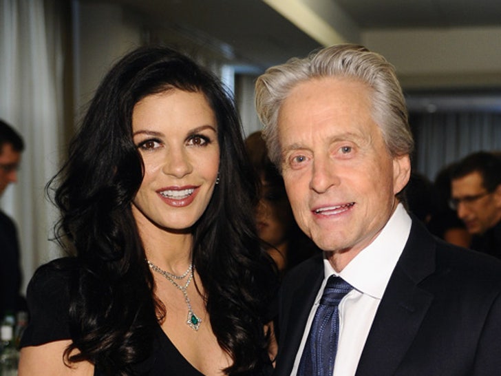 Michael Douglas and Catherine Zeta-Jones Together