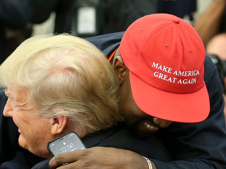 Kanye West Meets Trump at The White House