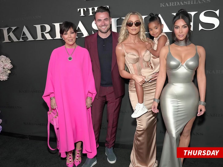 premiere of Hulu's new show The Kardashians