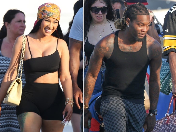 Cardi B and Offset Hit the Streets of Mexico