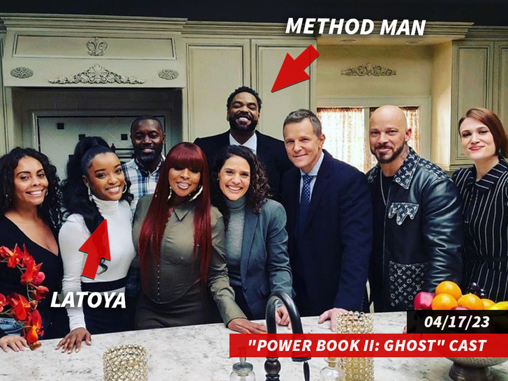 "Power Book II- Ghost" Cast LaToya Method Man