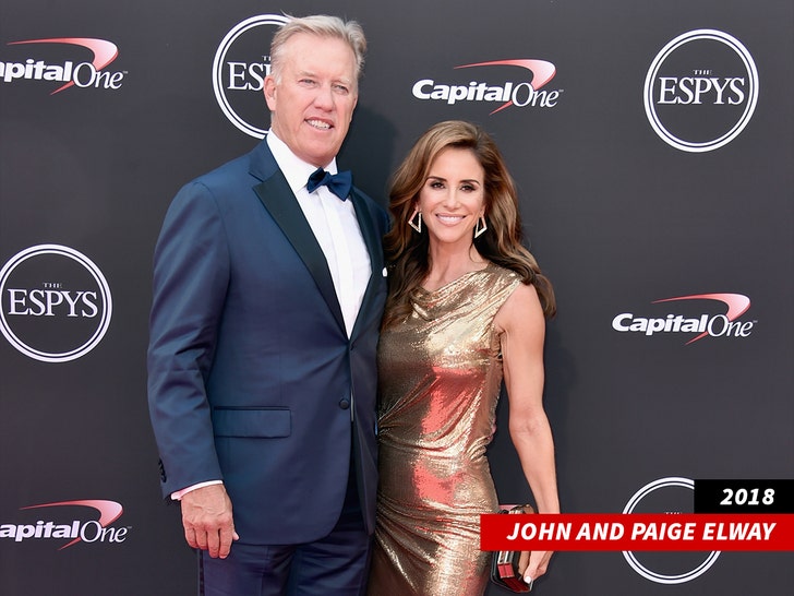 John Elway and his wife Paige Elway 2018 Getty 1