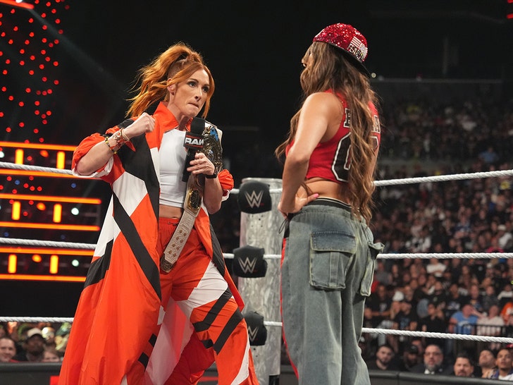 Becky Lynch Nikki Bella Getty 1