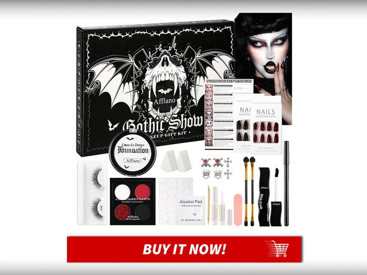 Halloween-Goth-Me maquillaje-Helloin-Them-Maquillaje Maine