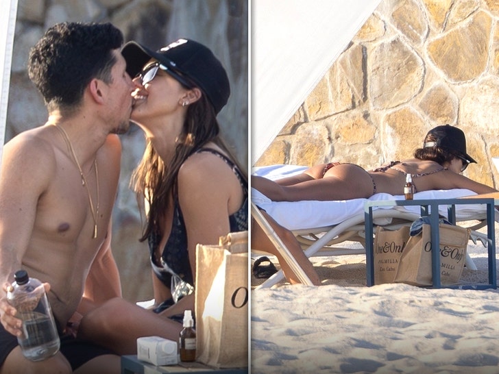 Jessica Alba & Danny Ramirez Showin' Love in Cabo
