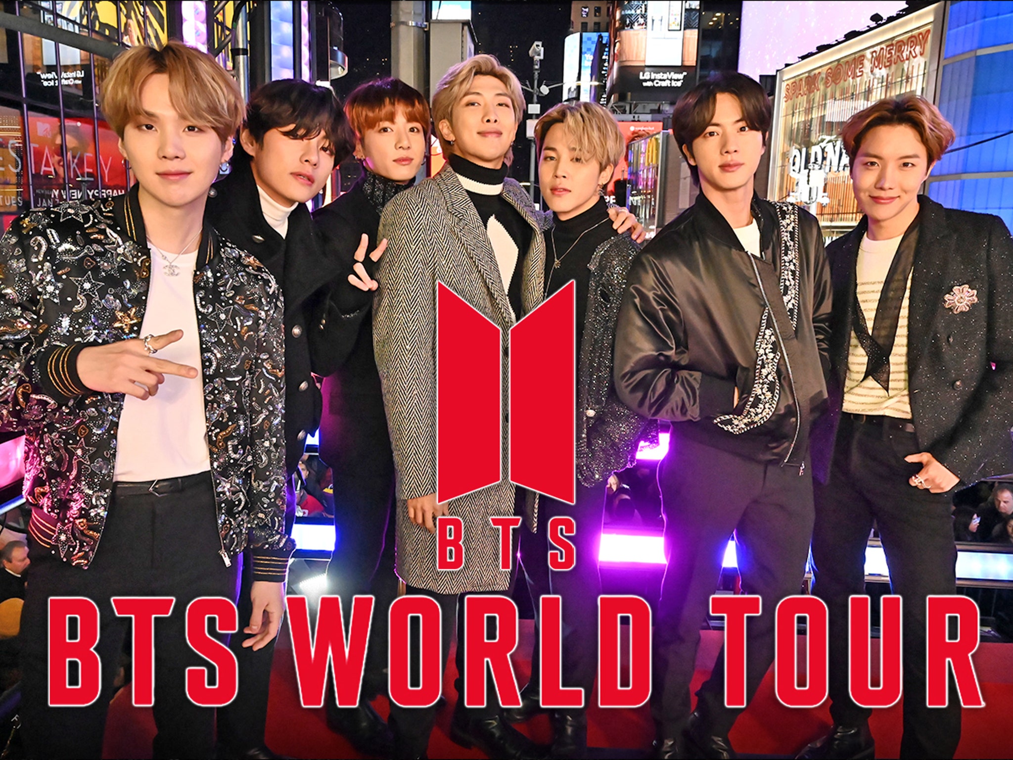 BTS Announces Cities and Dates for World Tour