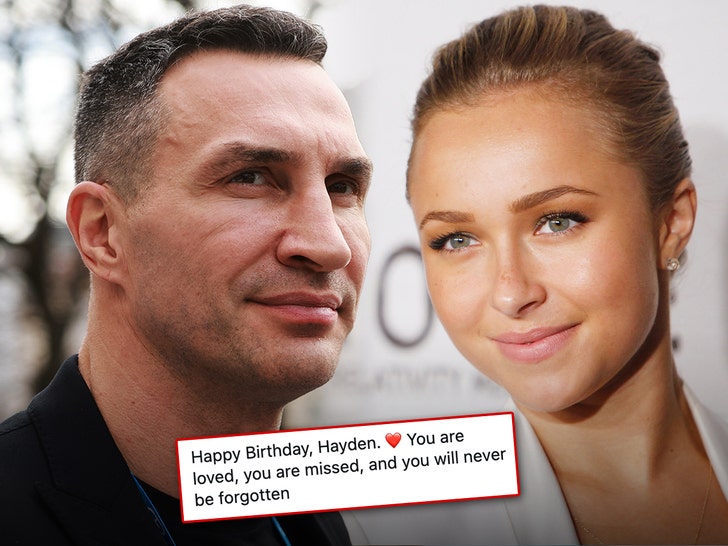Wladimir Klitschko and Hayden Panettiere getty insta 1
