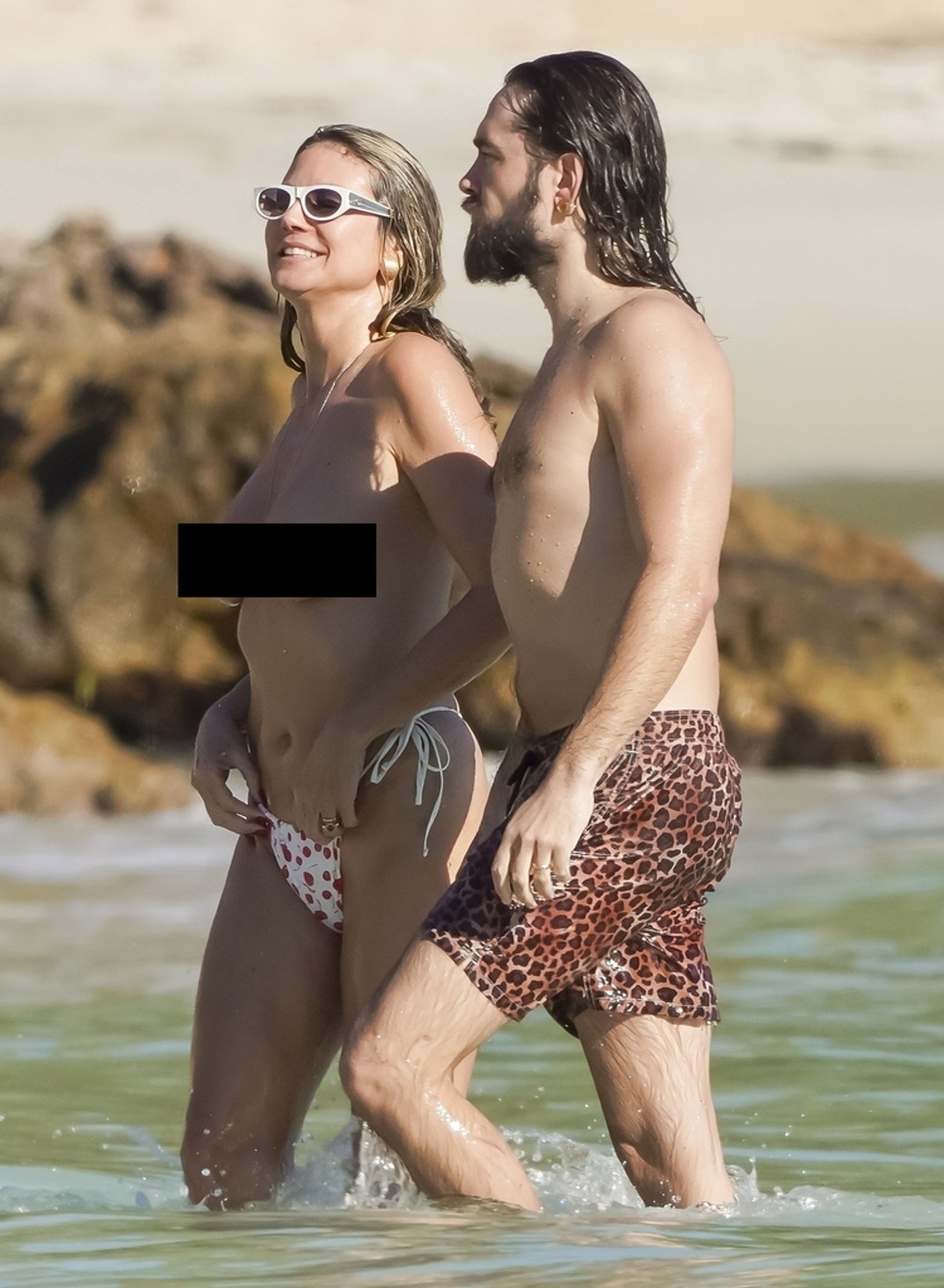 Heidi Klum Topless St. Barts 7