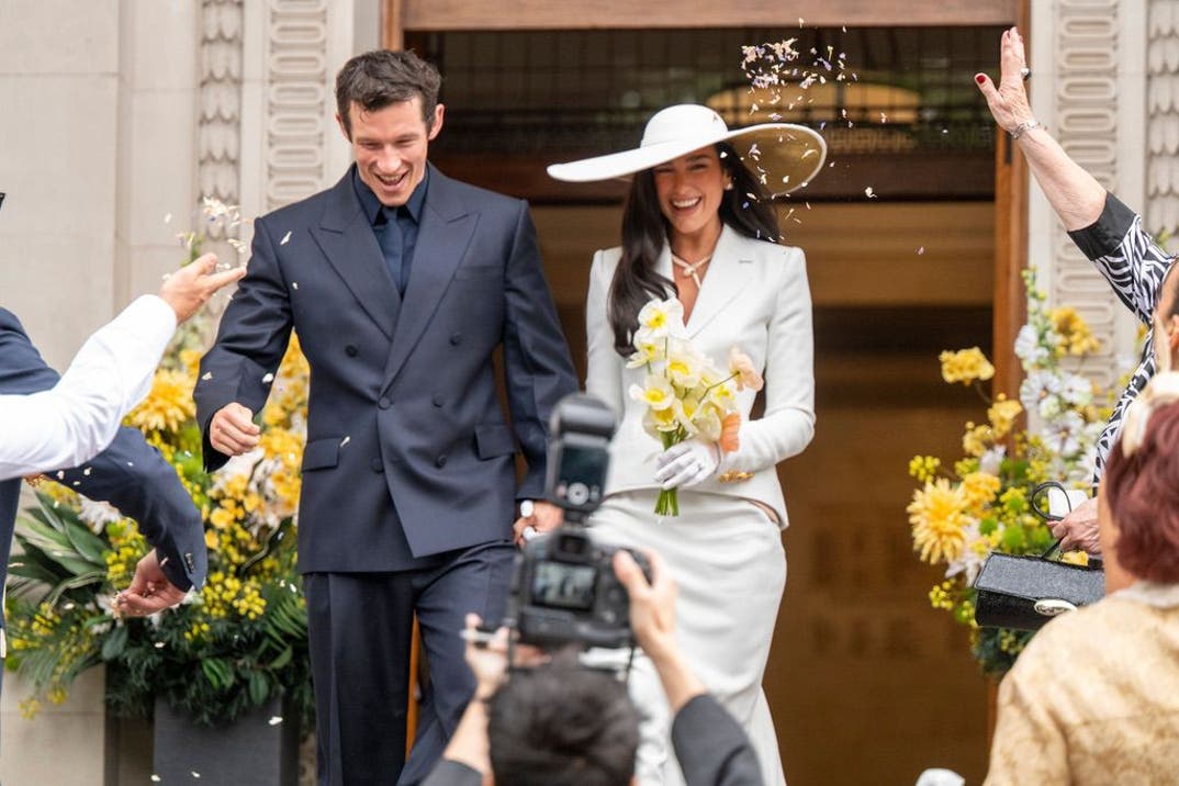 Dua Lipa Callum Turner Tie The Knot 0