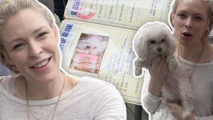 Guess Model Cynthia Kirchner -- My Traveling Dog Balls So Hard ... She Has a Passport (TMZ TV)