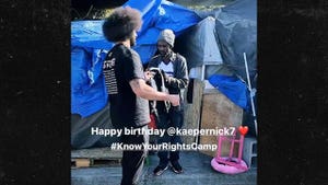 Colin Kaepernick Feeds & Supplies Homeless For His 32nd Birthday