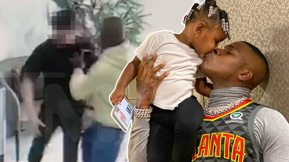 DaBaby is setting the record straight on why he pushed the hotel employee, and he says it's because the guy was allegedly harassing him while he was in the company of his young daughter.