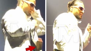 Maluma Scolds Fan Who Throws Phone at Him During Concert