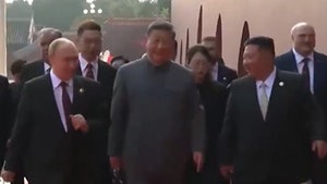 Xi Jinping, Vladmir Putin, Kim Jong Un